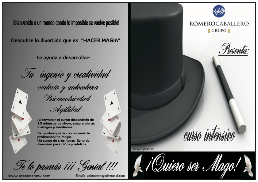 curso de magia grupo romero caballero