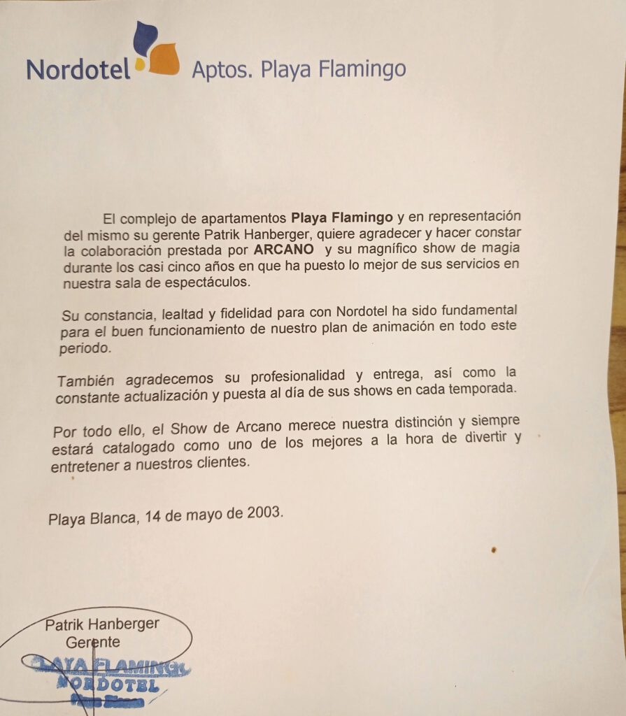 nordotel arcano show