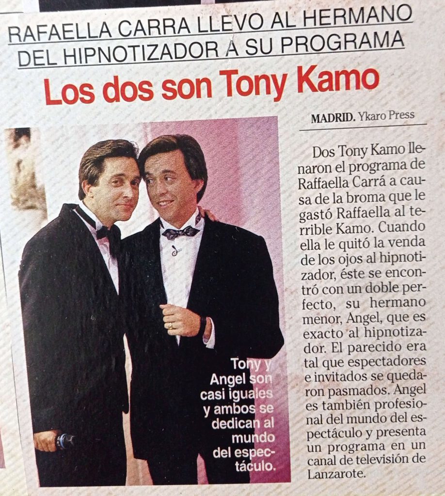 Tony kamo y su hermano arcano show