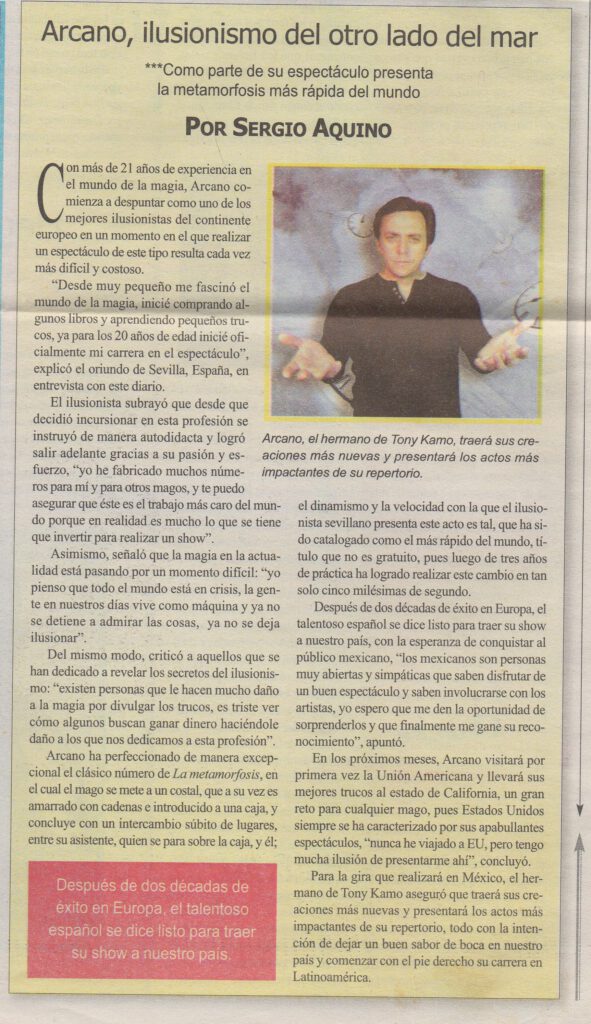 arcano show internacional