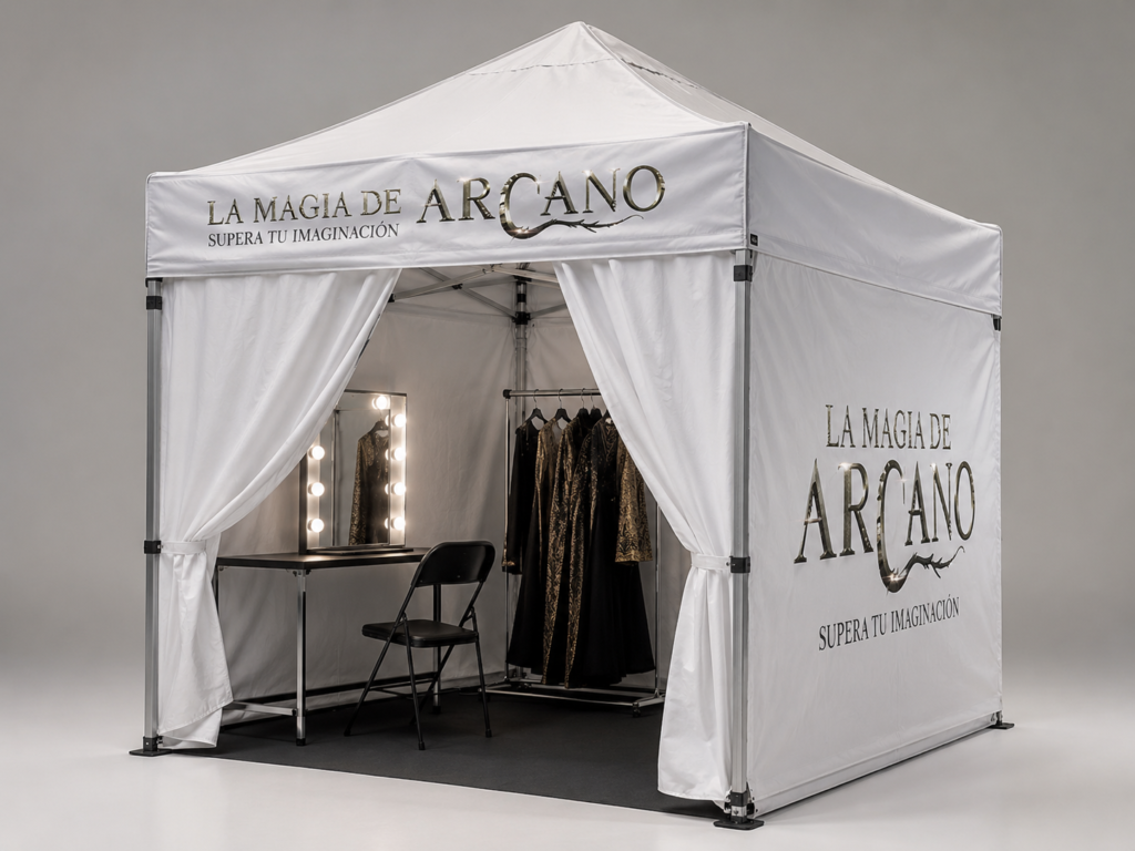 camerino portatil arcano show