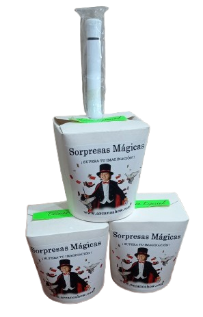 cajas sorpresa de magia arcano show
