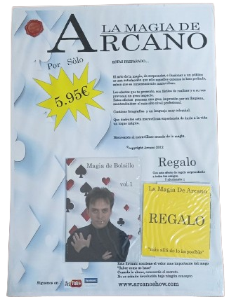 librillo de magia de arcano show