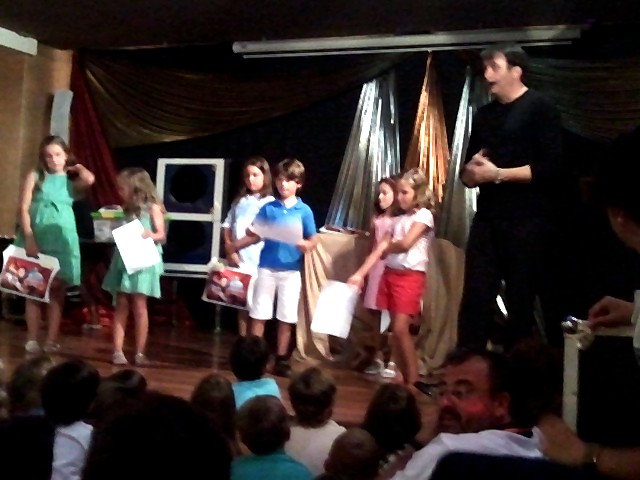 Participantes del curso de magia infantil Arcano Show.